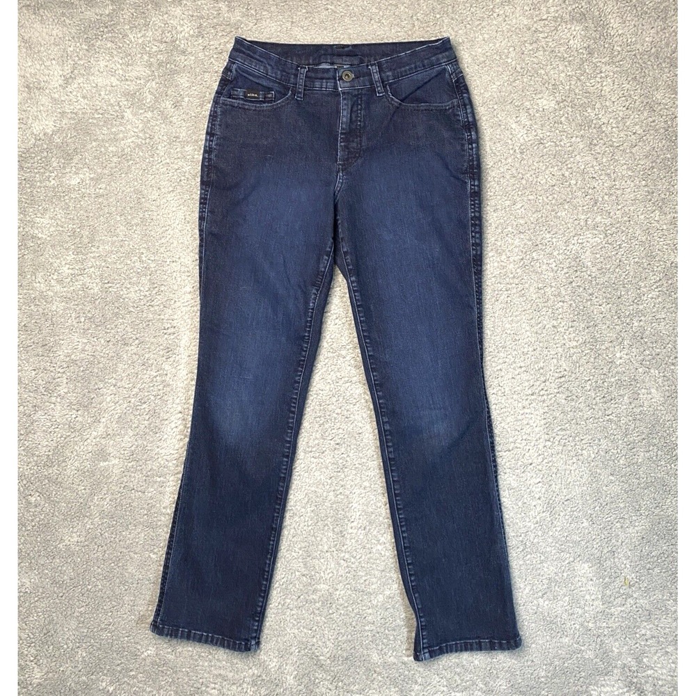 Kuhl Kontour Flex Jeans Size 6 Denim Straight Pants Dark Wash‎ Stretch